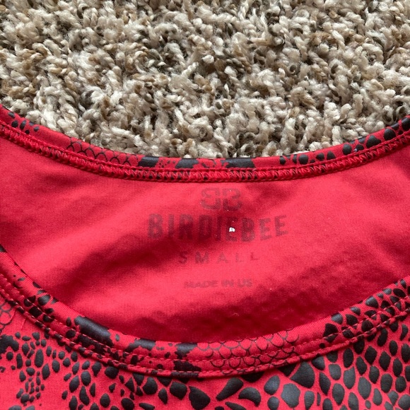 BirdieBee Viper SnakeSkin Sports Bra size SMALL Bella Twins - Picture 2 of 3